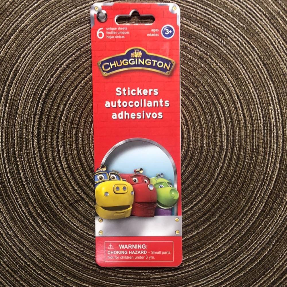 Chuggington Stickers Train Themed